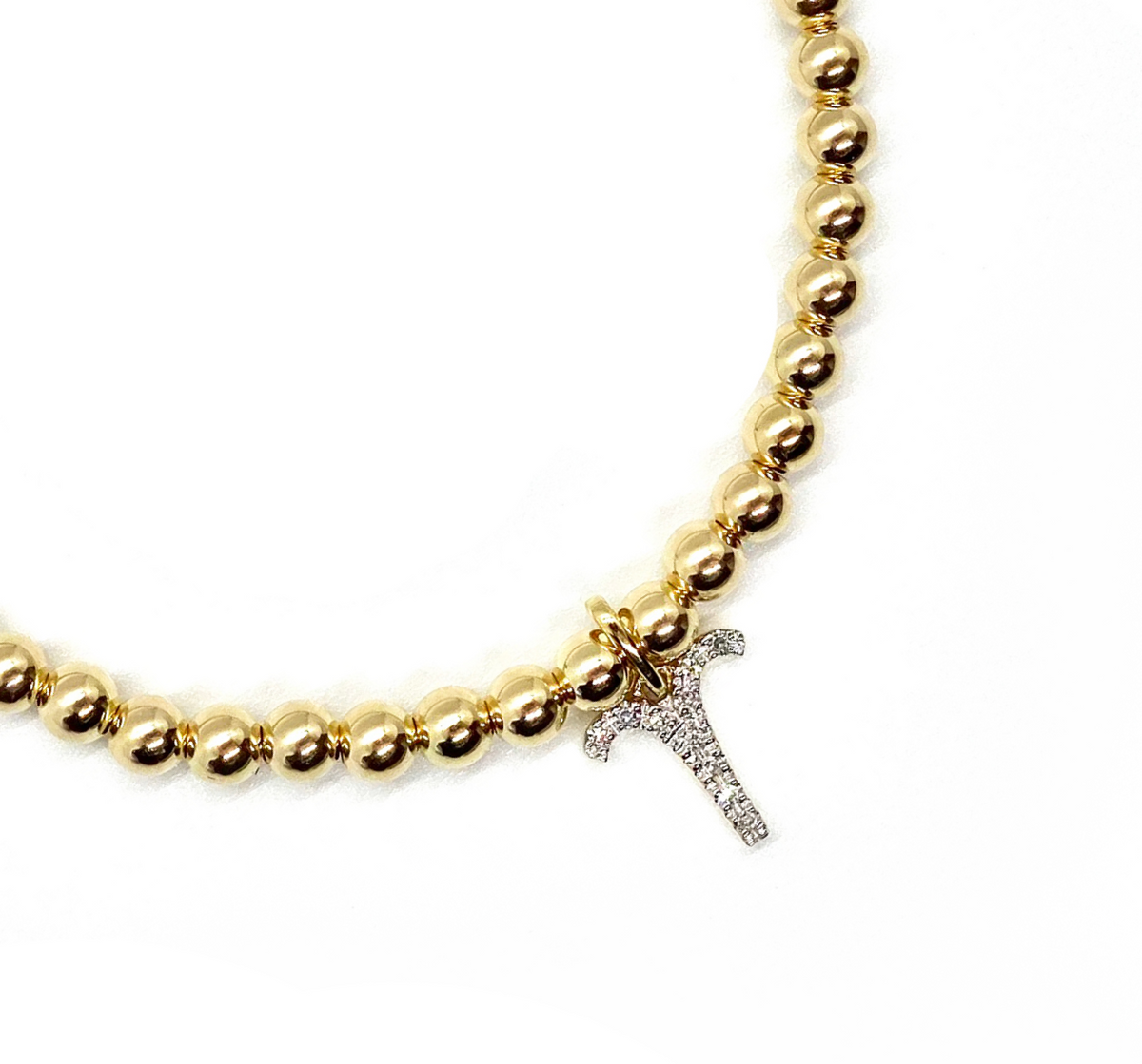 DIAMOND ARIES CHARM BRACELET