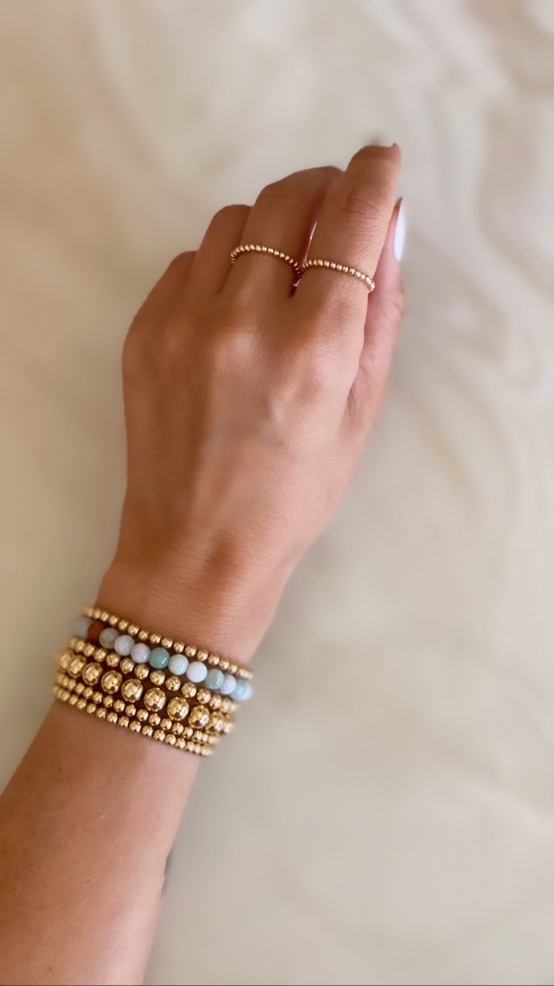 2MM BEADED RING