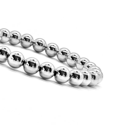 7MM STERLING SILVER BRACELET