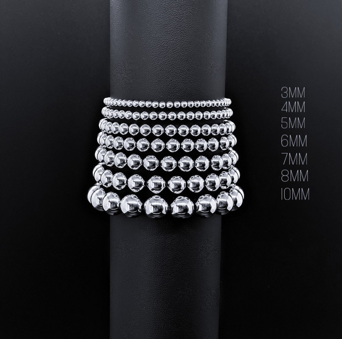 7MM STERLING SILVER BRACELET