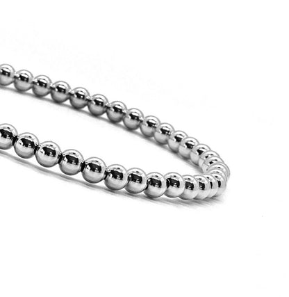 4MM STERLING SILVER BRACELET