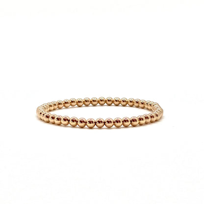4MM ROSE GOLD FILLED BRACELET