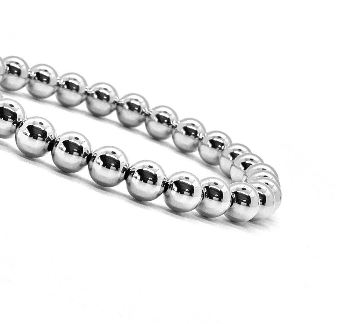 6MM STERLING SILVER BRACELET