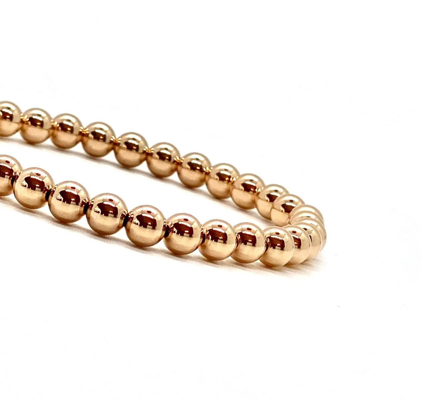 5MM ROSE GOLD FILLED BRACELET