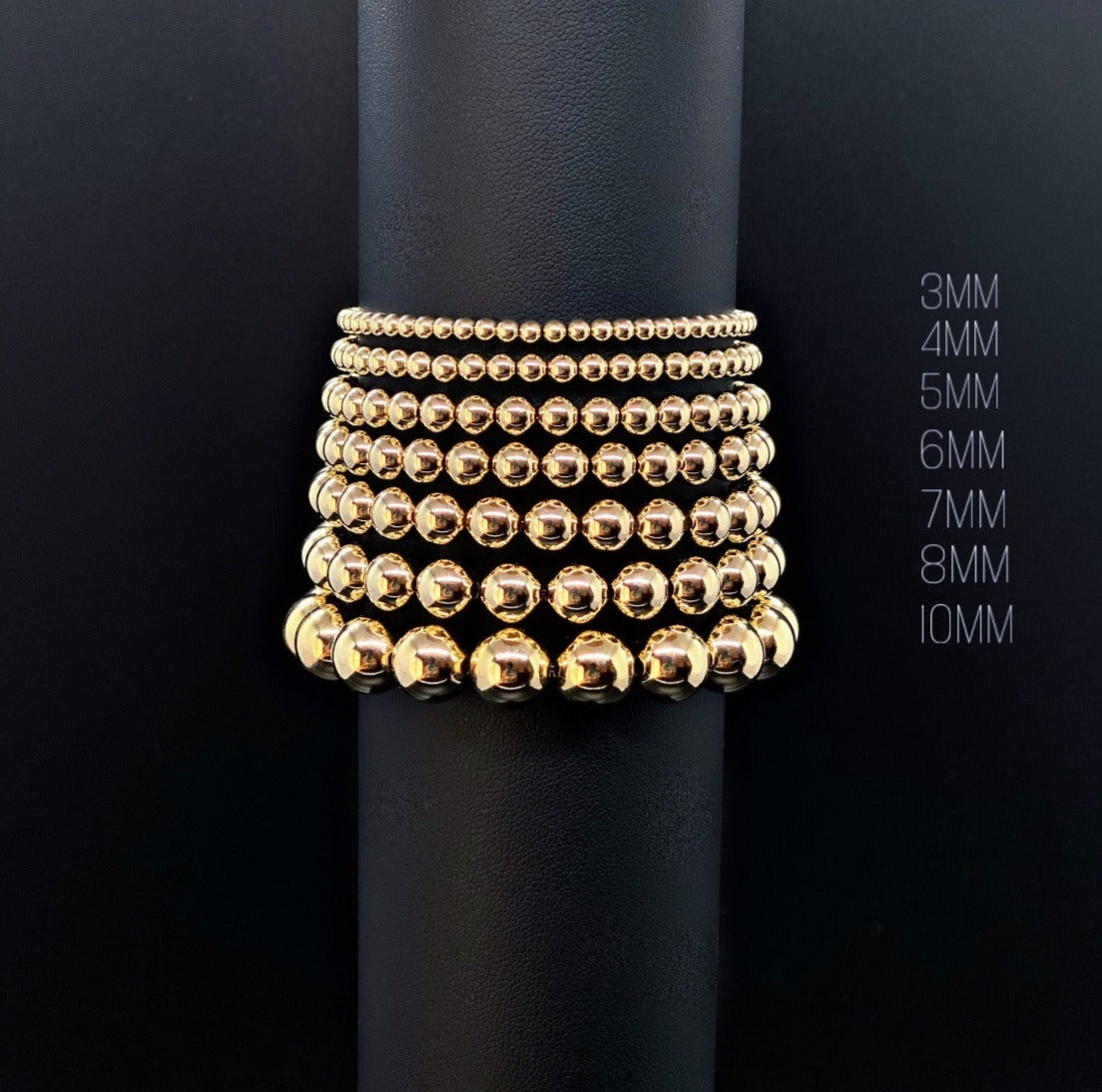 4MM BEADED BRACELET