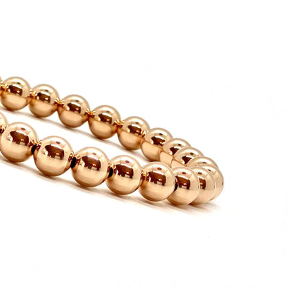 8MM ROSE GOLD FILLED BRACELET