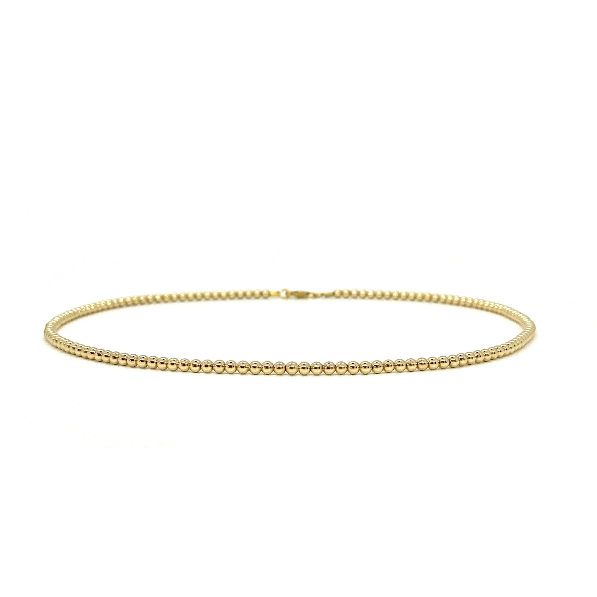 3MM GOLD FILLED NECKLACE