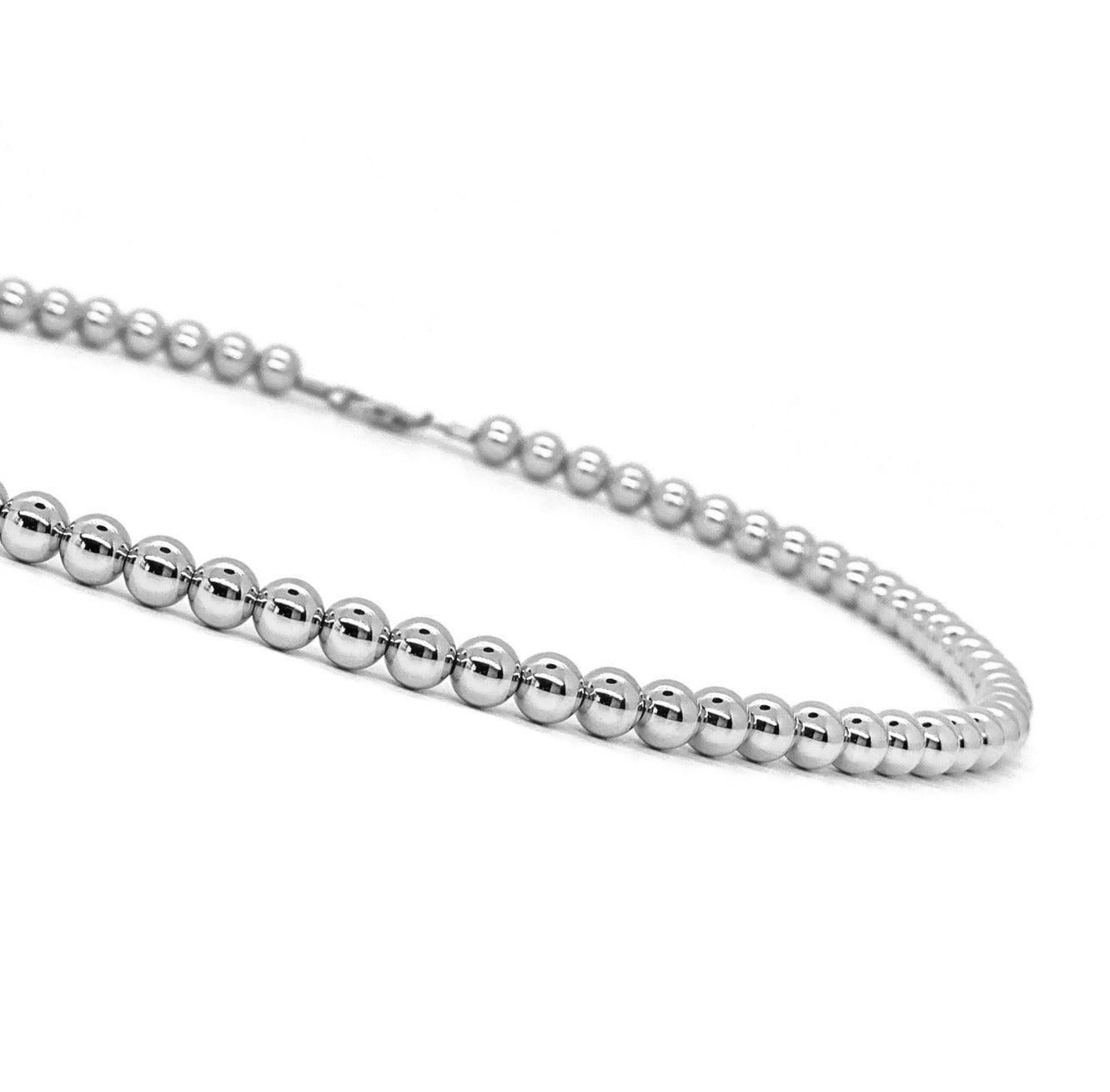 5MM STERLING SILVER NECKLACE