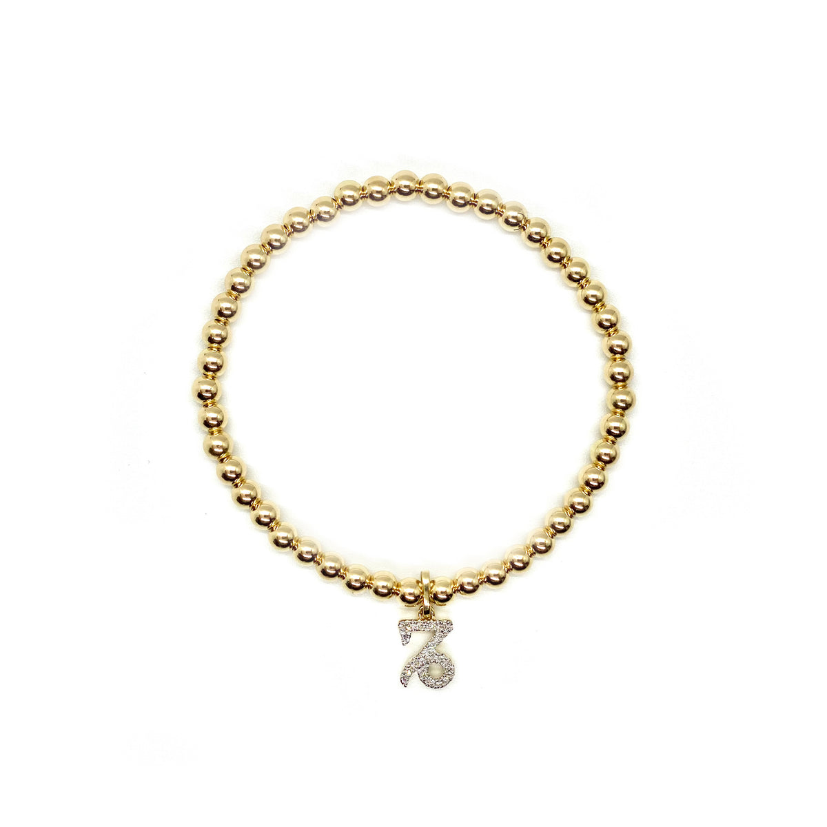 DIAMOND CAPRICORN CHARM BRACELET