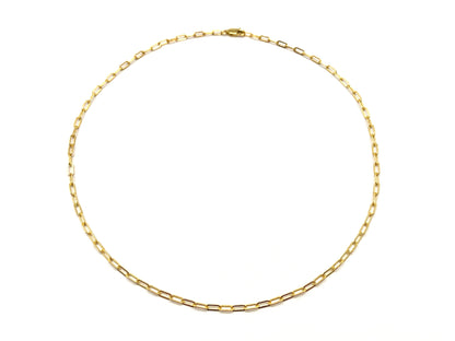 14K GOLD FILLED MINI PAPERCLIP CHAIN
