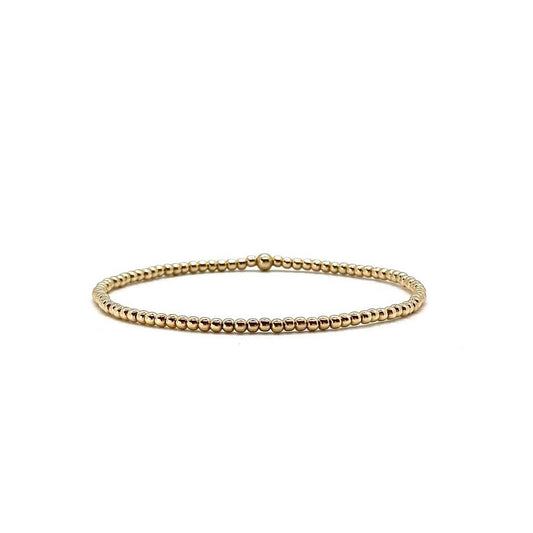 2MM BEADED BRACELET