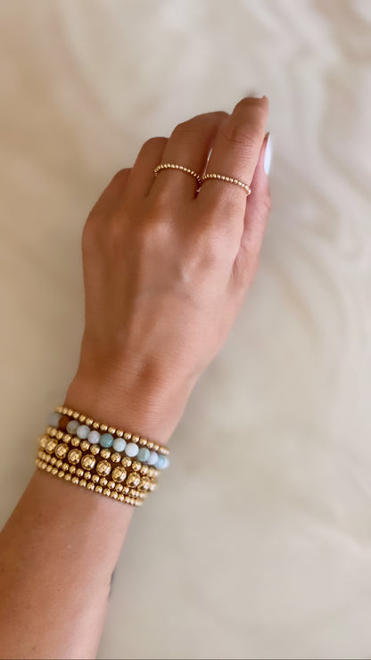2MM BEADED RING