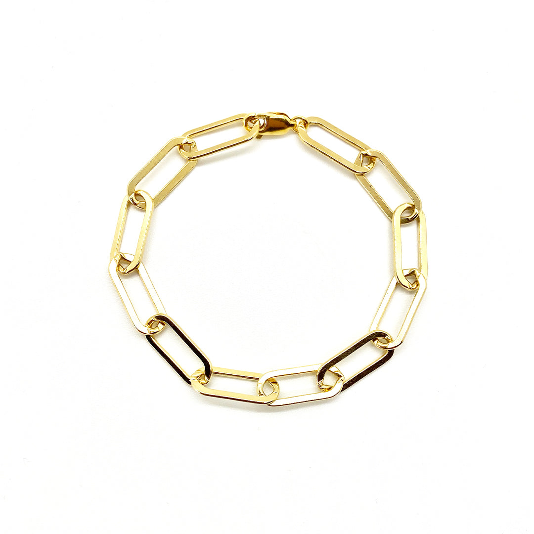 JUMBO PAPERCLIP BRACELET