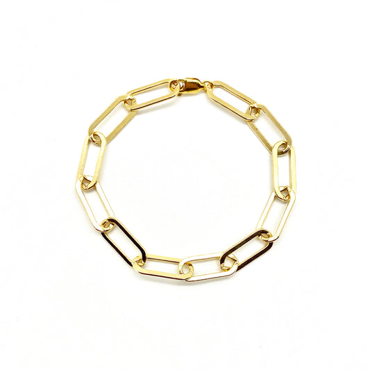 JUMBO PAPERCLIP BRACELET