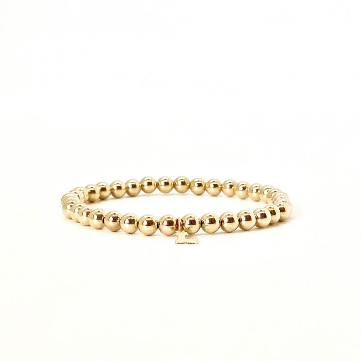 THE INITIAL BEADED BRACELET