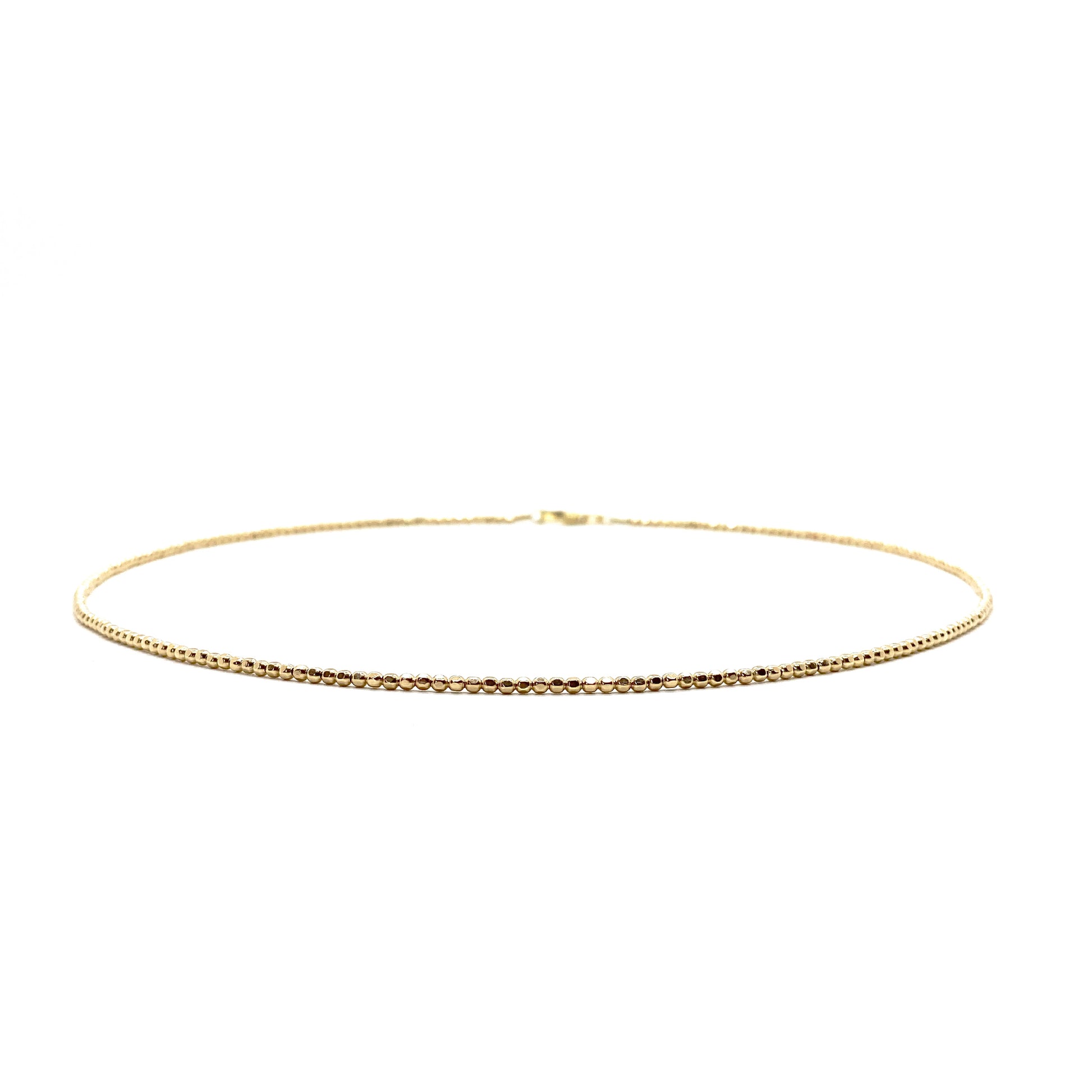 2MM GOLD FILLED NECKLACE