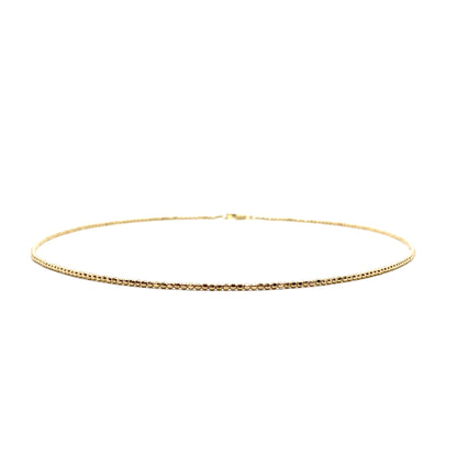 2MM GOLD FILLED NECKLACE