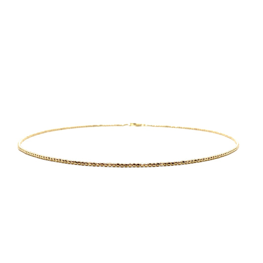 2MM GOLD FILLED NECKLACE