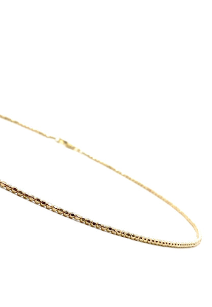 2MM GOLD FILLED NECKLACE