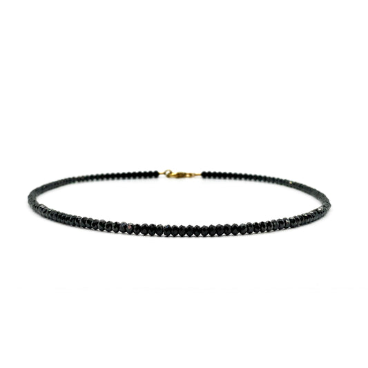 BLACK FACETED