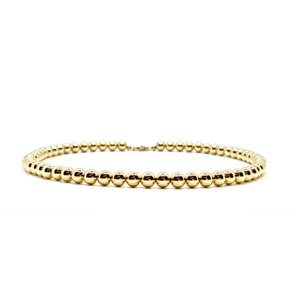 8MM GOLD FILLED NECKLACE