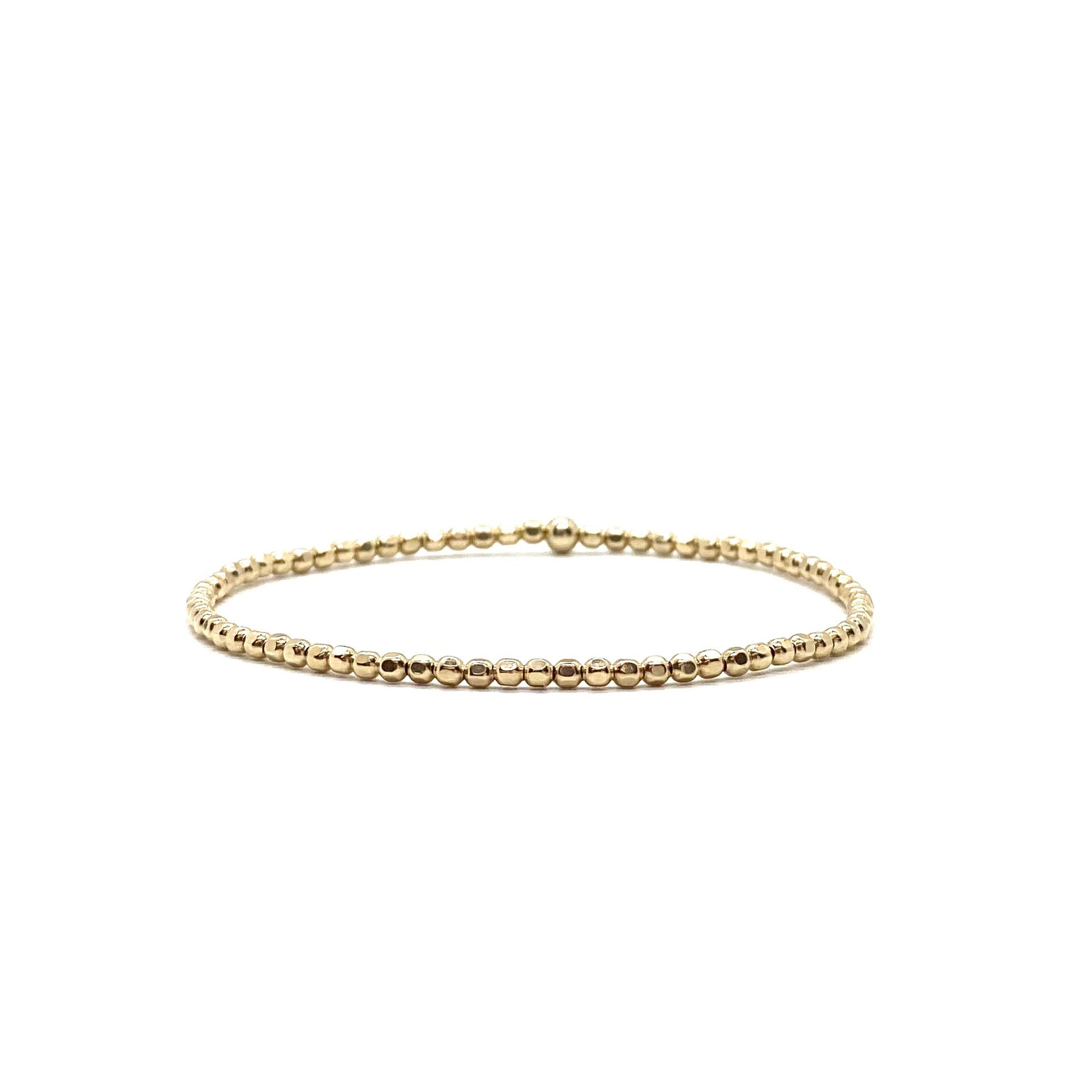 FACETED BEADED BRACELET