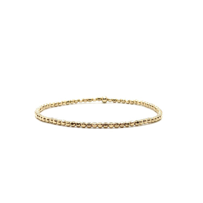 FACETED BEADED BRACELET