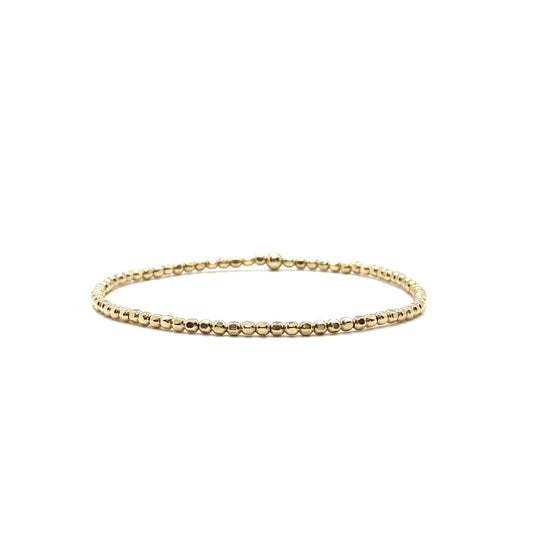 FACETED BEADED BRACELET