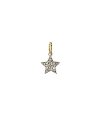 14K DIAMOND STAR CHARM