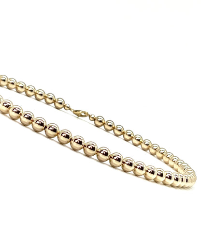7MM GOLD FILLED NECKLACE