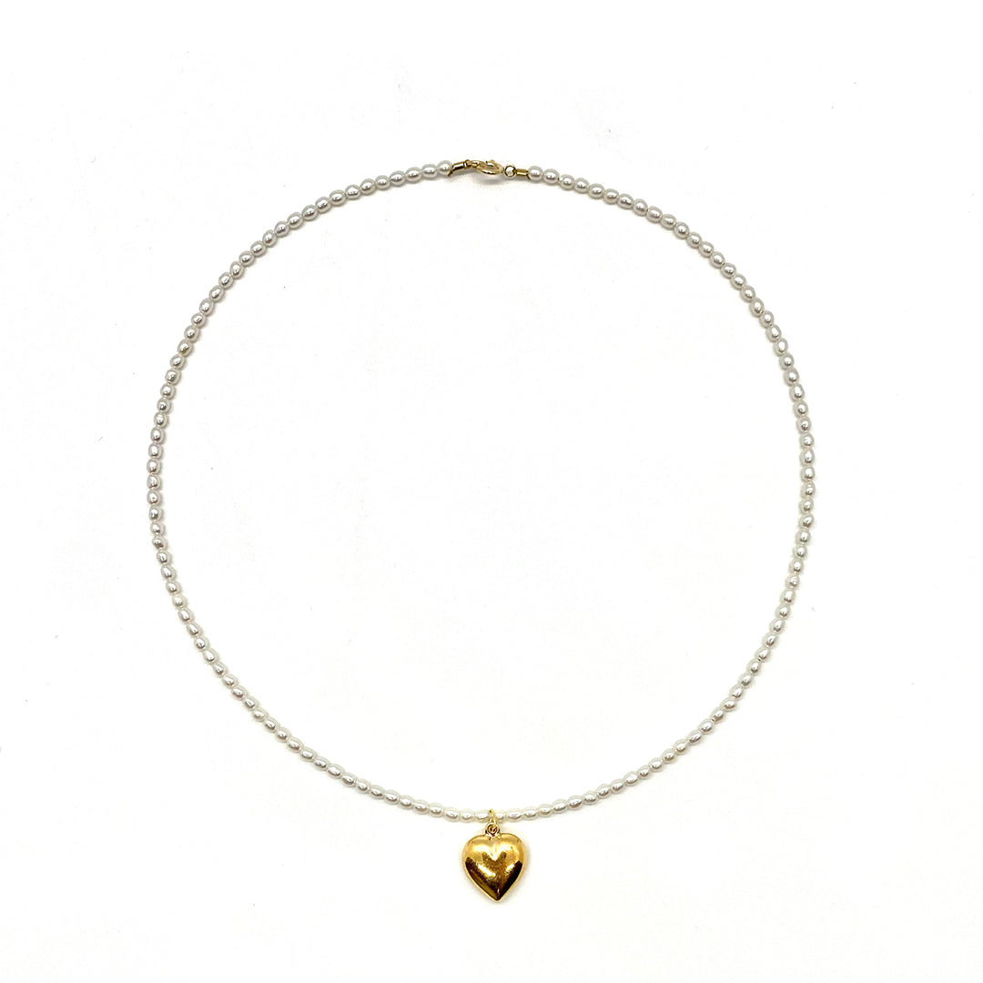 GOLDEN HEART NECKLACE
