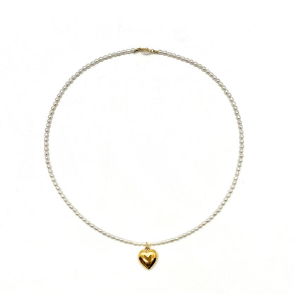 GOLDEN HEART NECKLACE