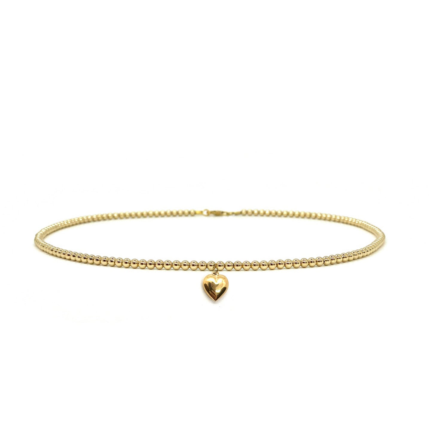 3MM GOLD FILLED NECKLACE
