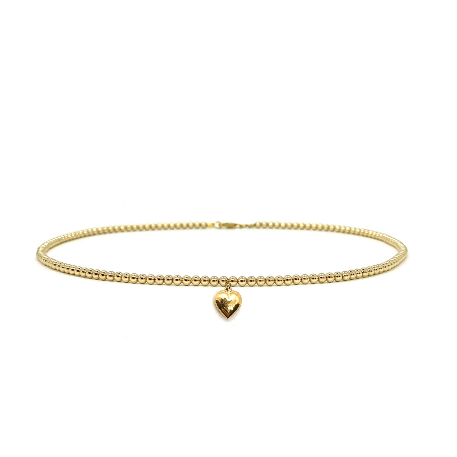 3MM GOLD FILLED NECKLACE