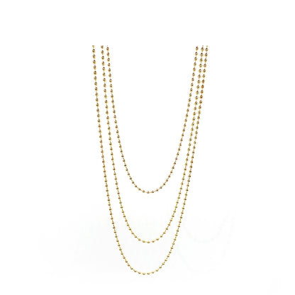 BALL CHAIN NECKLACE