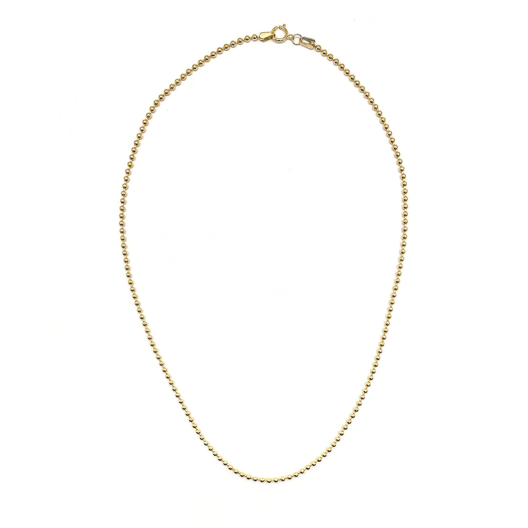 BALL CHAIN NECKLACE