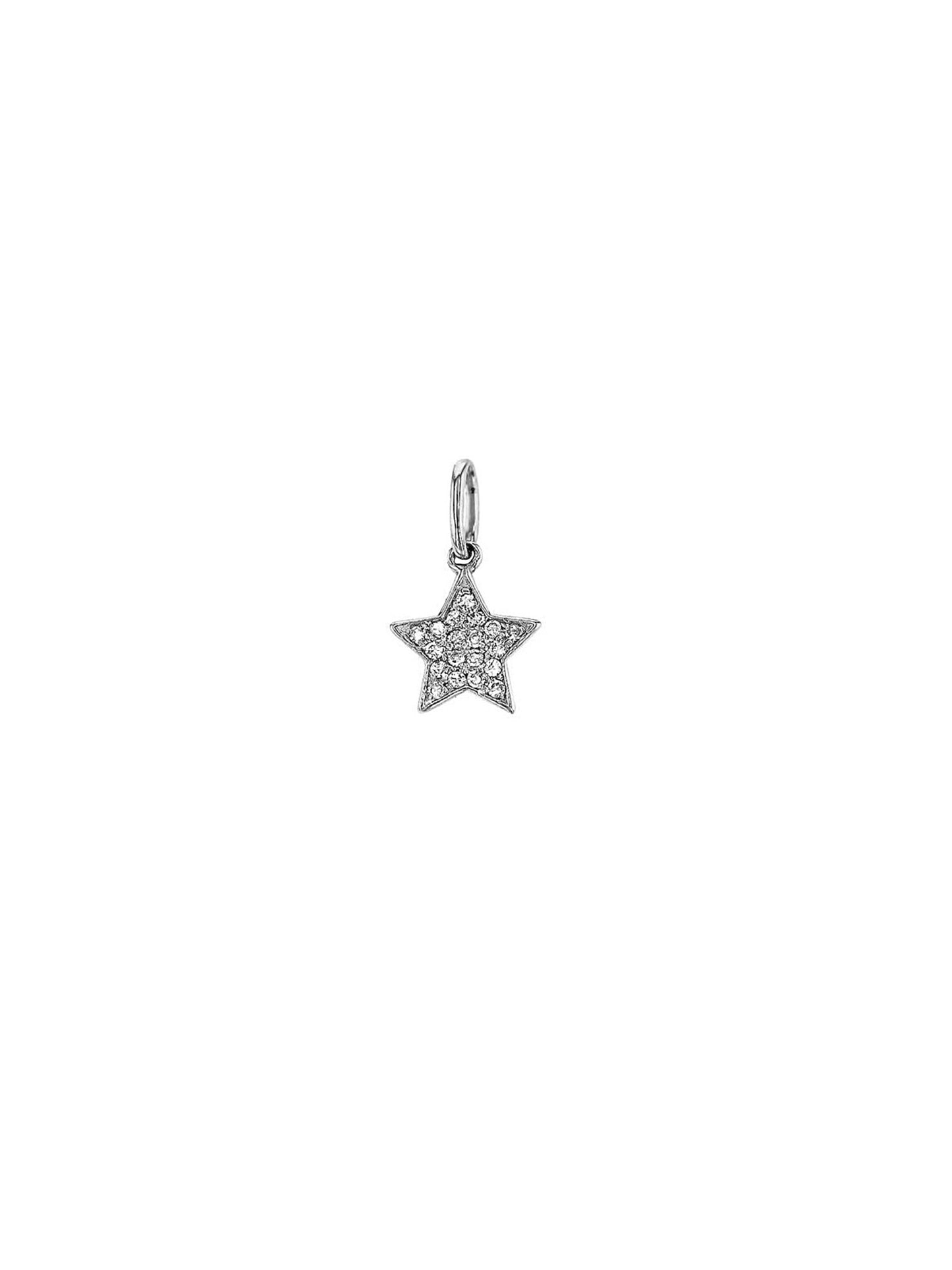 14K DIAMOND STAR CHARM