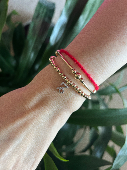 DIAMOND CAPRICORN CHARM BRACELET