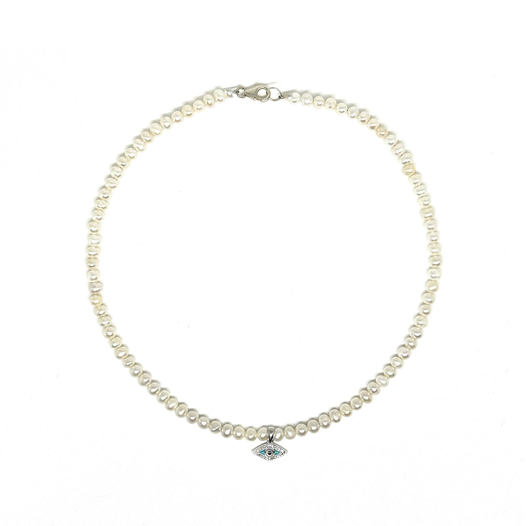LEAH EVIL EYE NECKLACE
