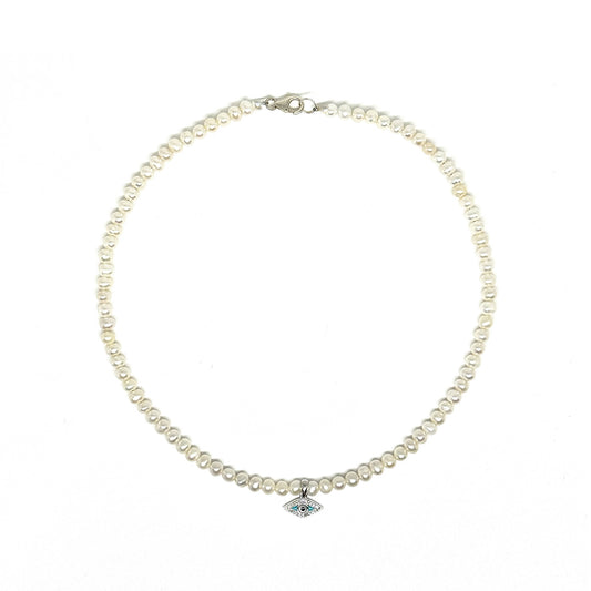 LEAH EVIL EYE NECKLACE