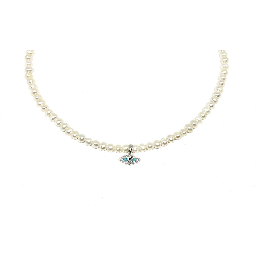 LEAH EVIL EYE NECKLACE