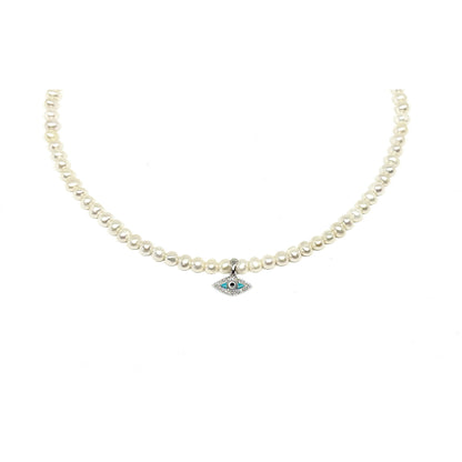 LEAH EVIL EYE NECKLACE
