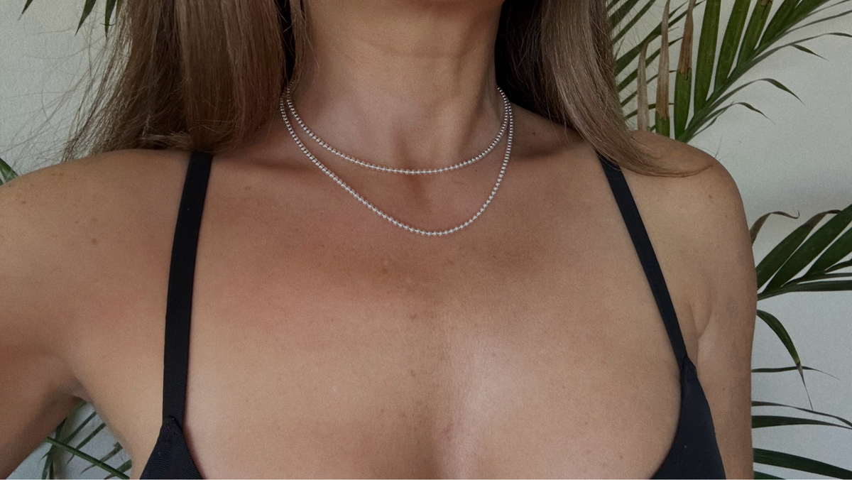 3MM STERLING SILVER NECKLACE