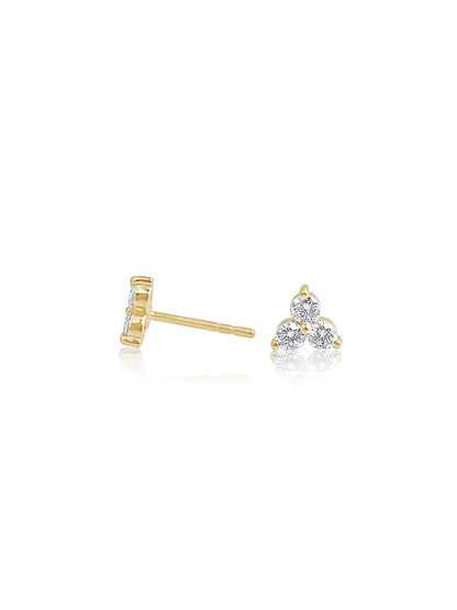 DIAMOND TRIO STUDS