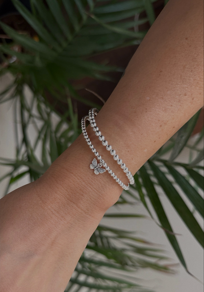 BUTTERFLY CHARM BRACELET